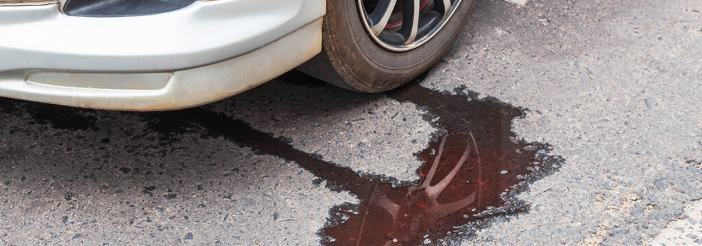 Flaque D Eau Sous La Voiture Sans Clim